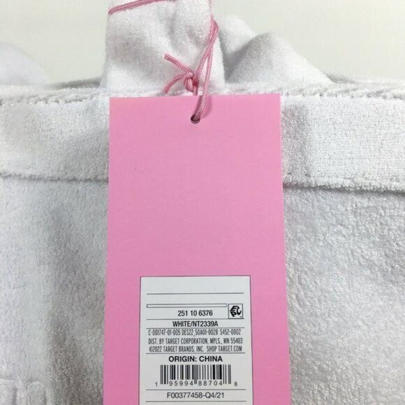 Stoney Clover Lane x Target Terry Cloth Embossed White Tote Bag - Picture 11 of 11